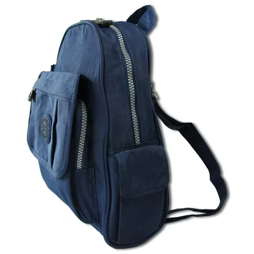 Bag Street Freizeitrucksack Crinkle Nylon navy