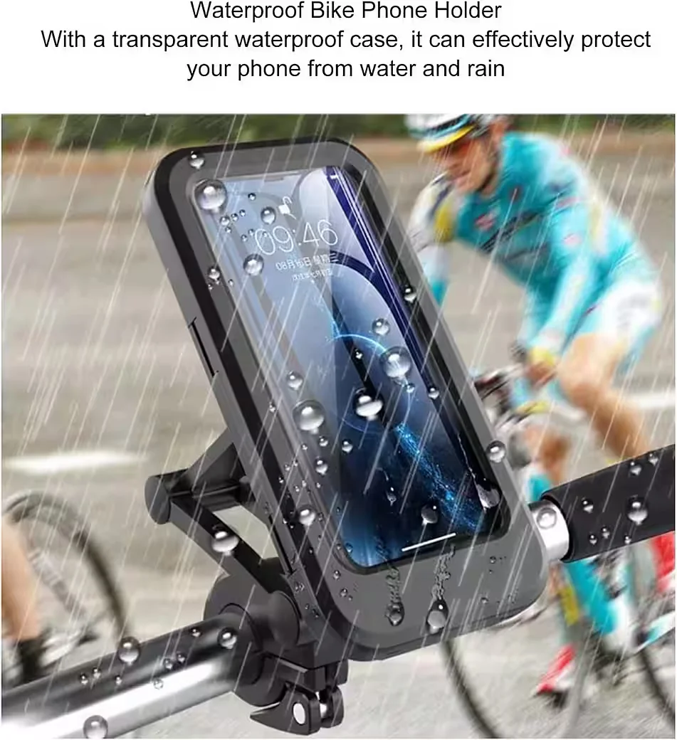 FELIXLEO Fahrrad Handytasche wasserdicht Universal Lenker Handyhalter