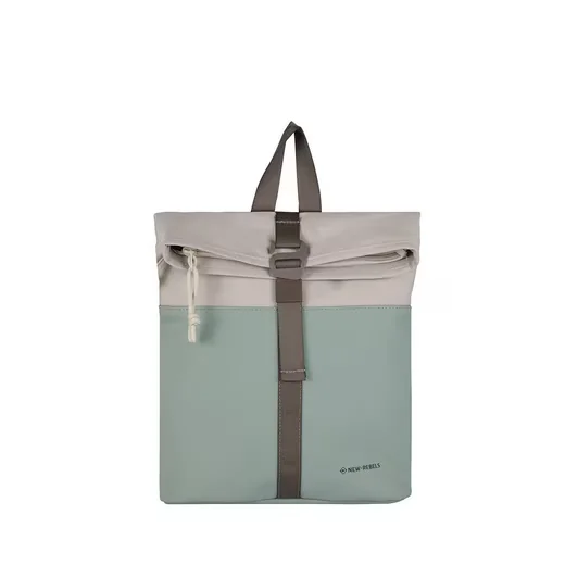 NEW REBELS Backham Los Angeles Rolltop Cityrucksack Kurier klein