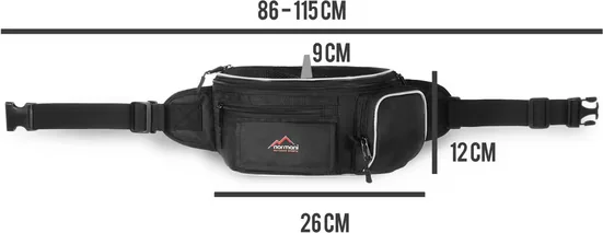 NORMANI Bauchtasche Cross Touring Bag 3 l