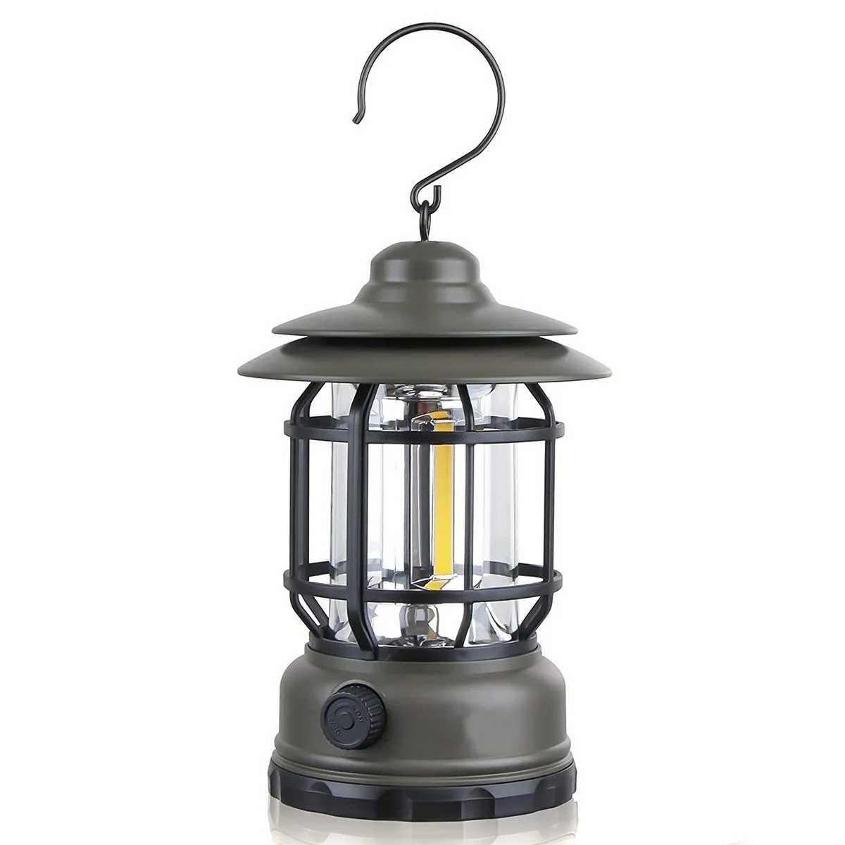 AUTOLOCK LED Campinglampe mit Haken Gartenleuchte Campinglaterne