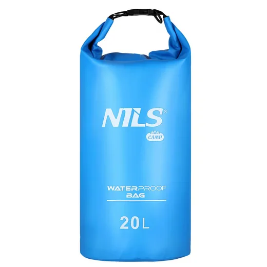 NILS CAMP Drybag NC1703 20L wasserdichter Packsack blau