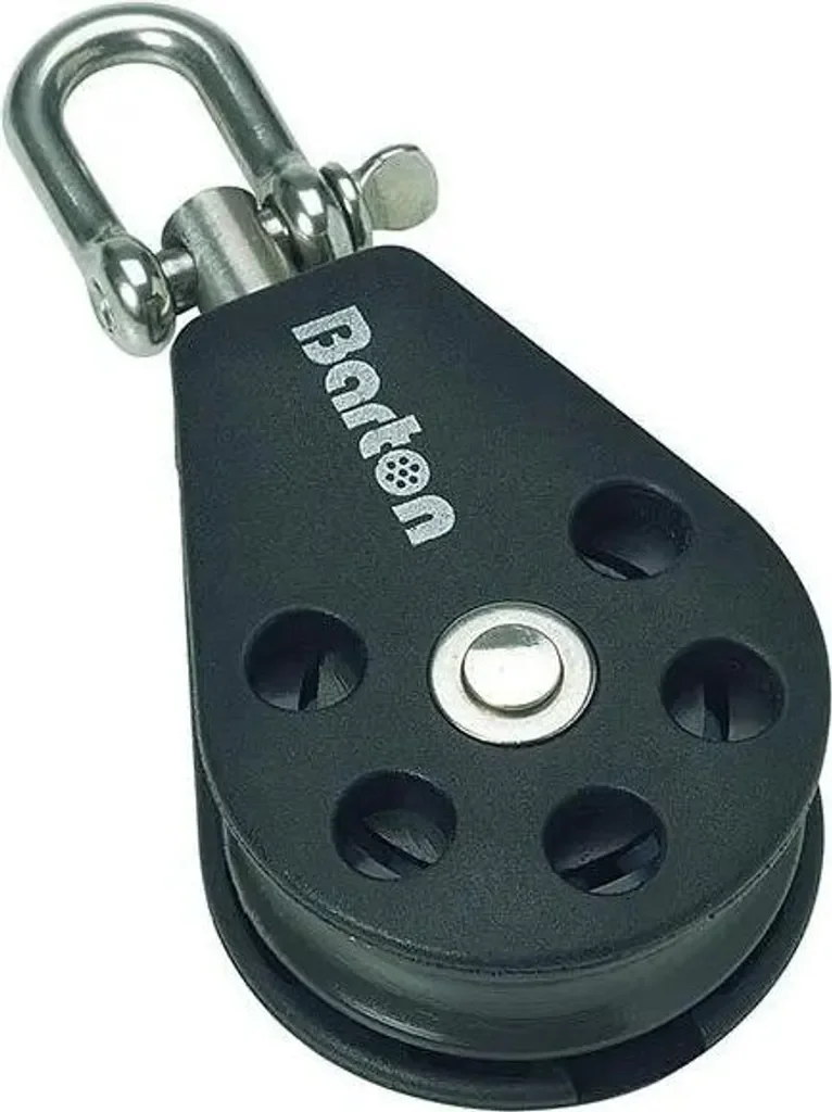 Barton Marine Performance Einzelblock Größe 1 mit Wirbel