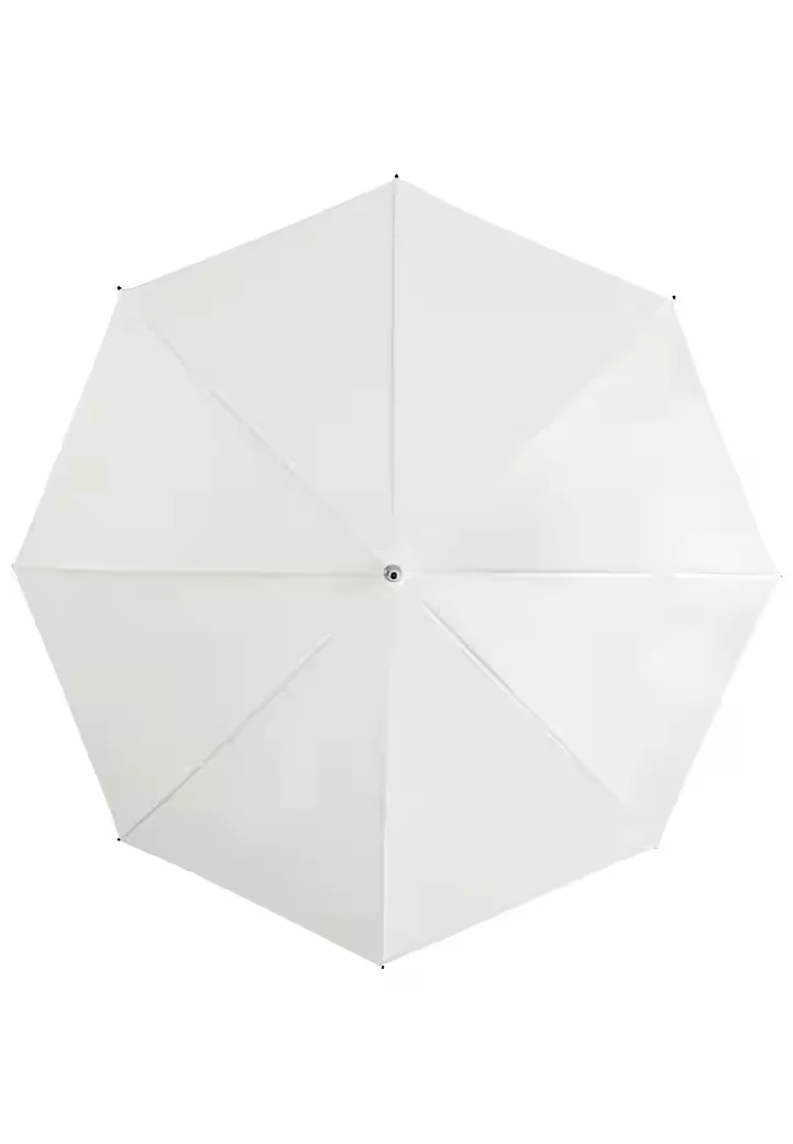 DIADEMITA Taschenregenschirm Automatik kompakt 102 cm Weiß