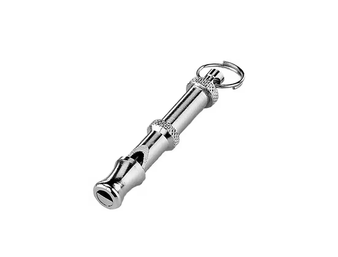 Nobby Hundepfeife Metall Dressurpfeife für Hundetraining