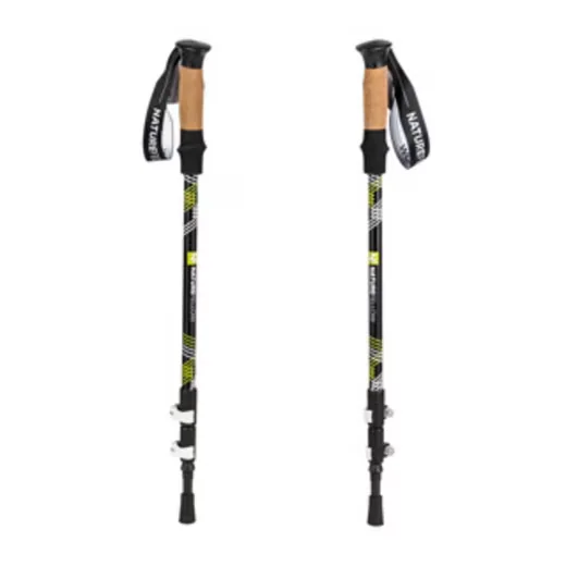 Haushalt International Wanderstöcke 2er Set höhenverstellbar 65-135cm