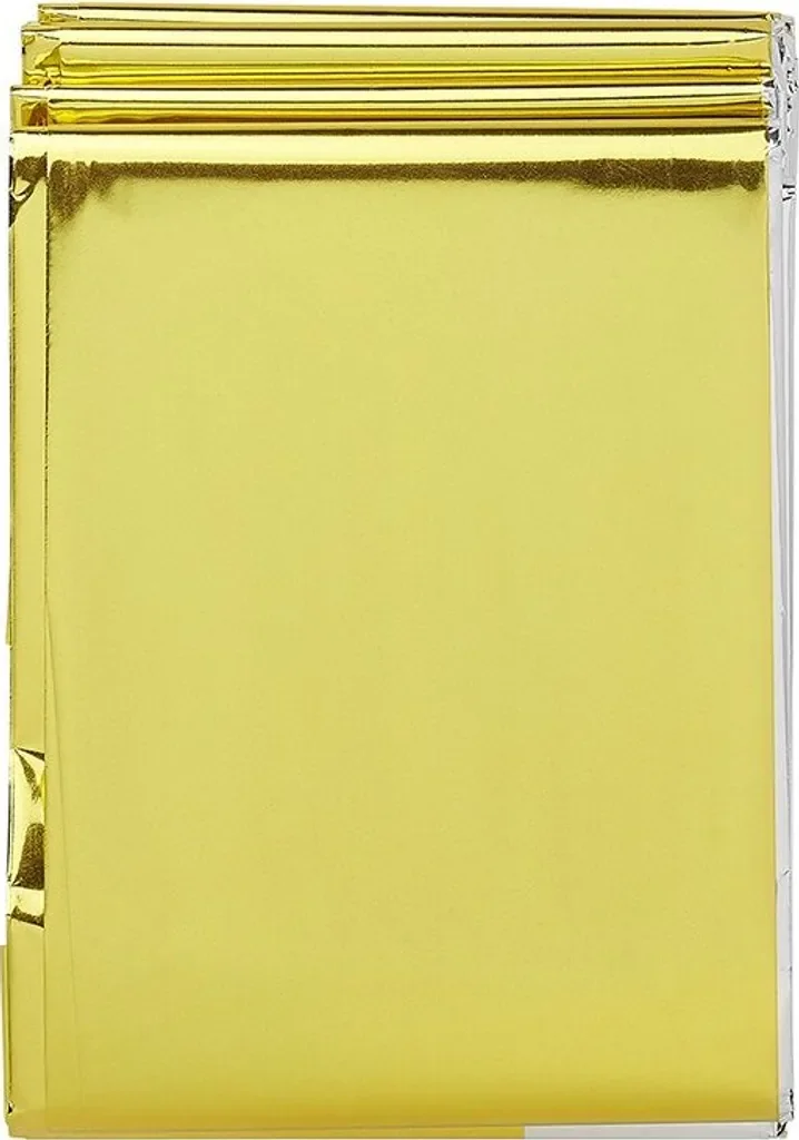 Fa.ars Rettungsdecke 160 x 210 cm Notfalldecke Rettungsfolie
