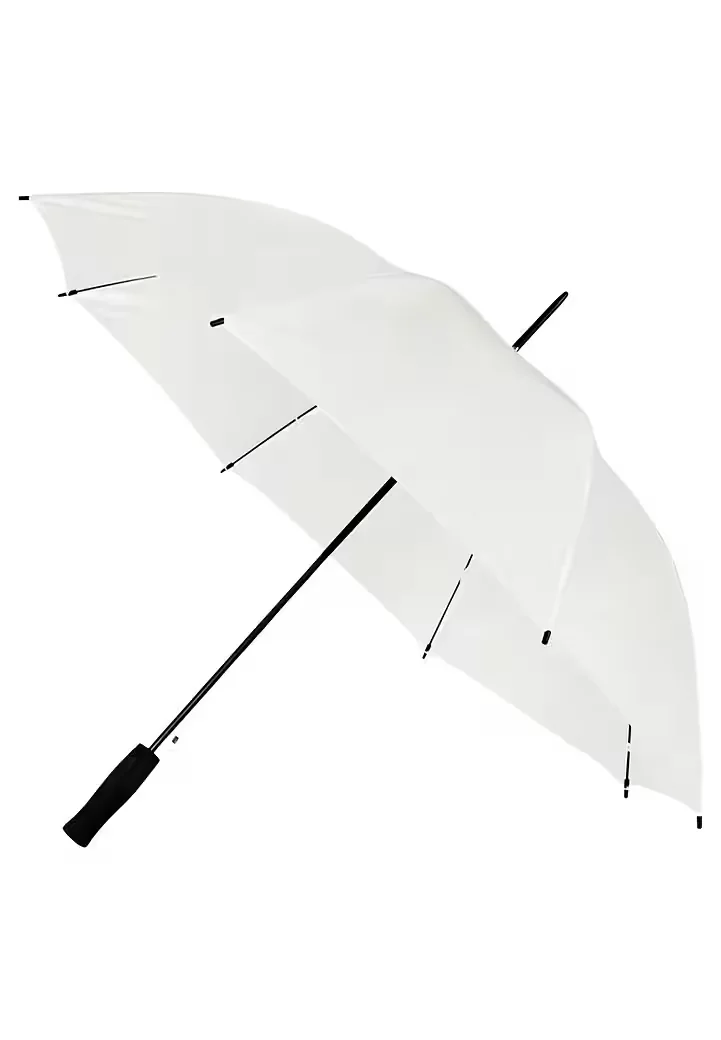 DIADEMITA Taschenregenschirm Automatik kompakt 102 cm Weiß