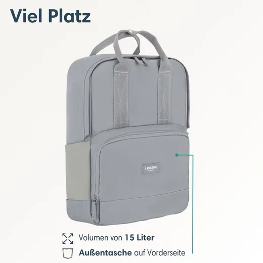 LARKSON Cityrucksack No 6 Laptop Rucksack für Damen und Herren