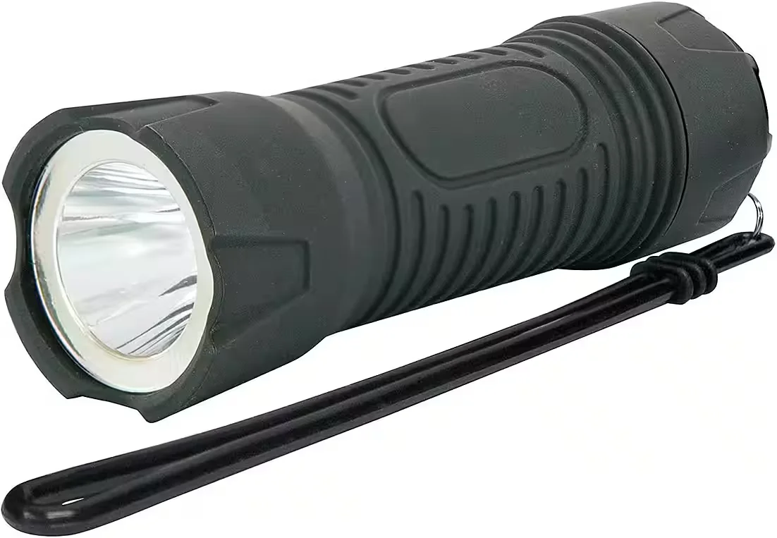 COFI 1453 COB LED Taschenlampe spritzwassergeschützt mit Batterie