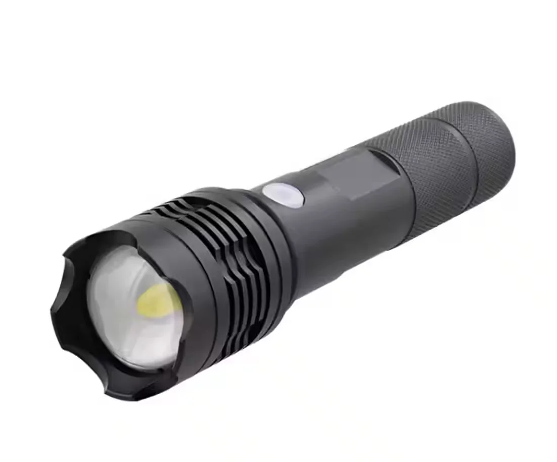 ZD TRADING LED Taschenlampe wiederaufladbar 600 Lumen 3,5 h Blinkmodus